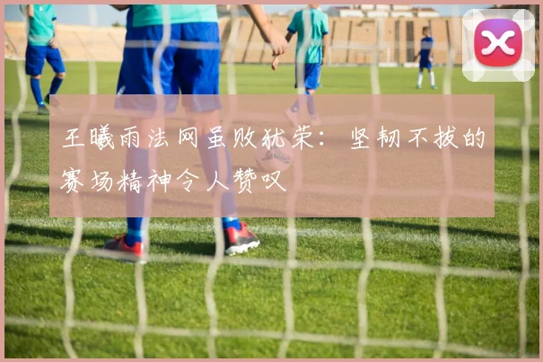 王曦雨法网虽败犹荣：坚韧不拔的赛场精神令人赞叹